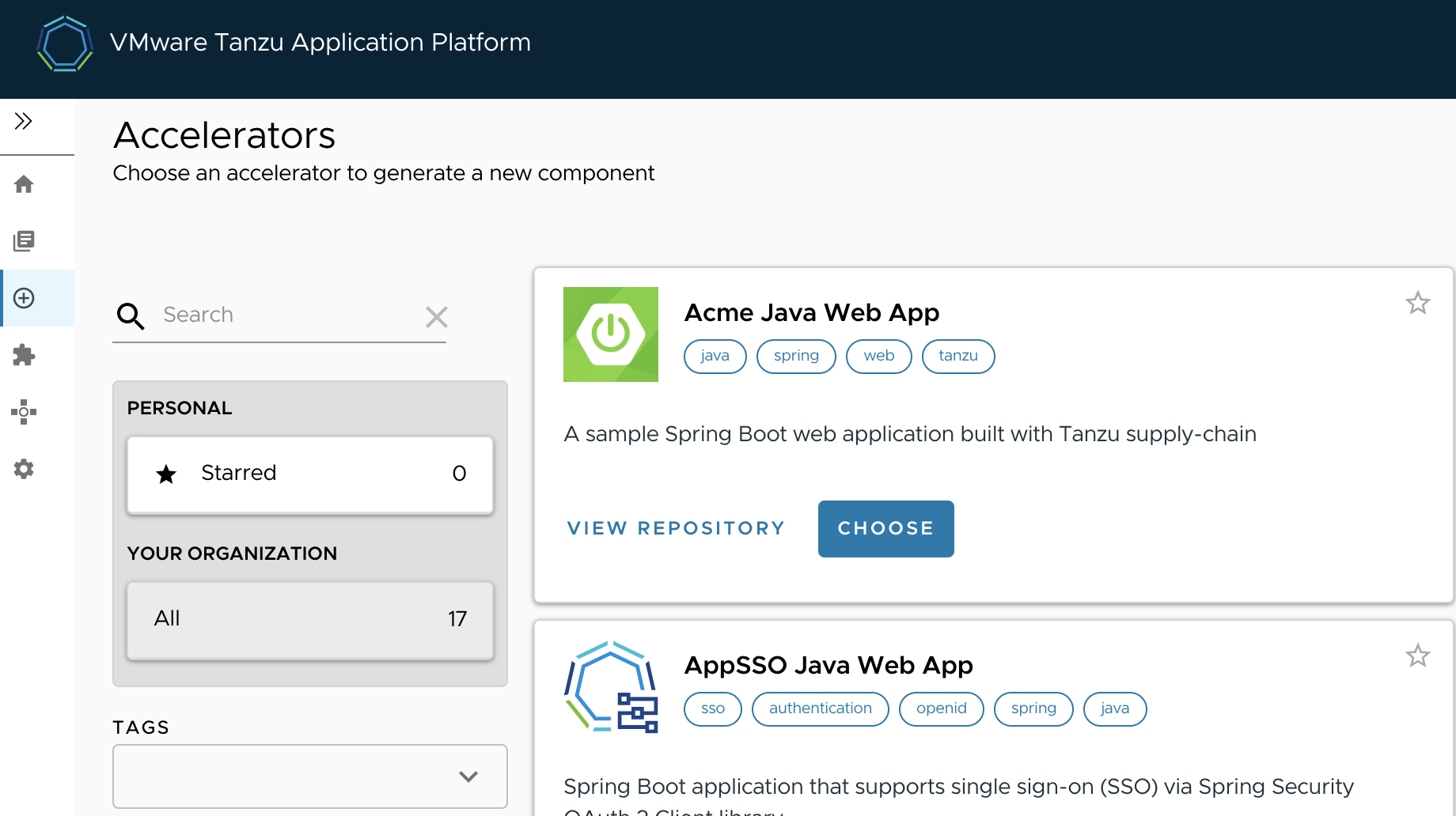 accelerator ui